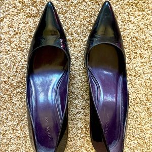 Deep Purple pointy toe 3inch heel pump